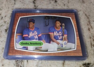 2020 Topps Throwback Thursday TBT #127 Dwight Gooden Darryl Strawberry NY METS