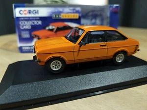 Corgi Vanguards VA12617 Ford Escort Mk2 1600 Sport finished in Signal Orange - Picture 1 of 10