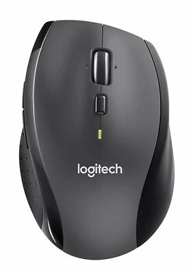 Logitech M705 Marathon Wireless Laser Mouse with Unifying USB Receiver v2018 - Image 1 of 4