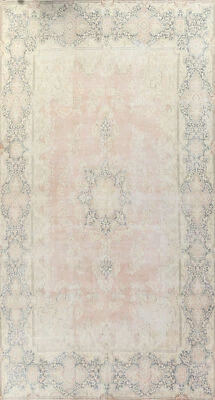 Alfombra semiantigua silenciada envejecida tradicional hecha a mano para sala de estar 10x16 Foto 1 de 4