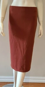 Forecast Tan Midi Skirt Size 10 - Picture 1 of 3