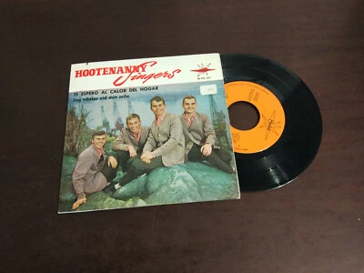 Pre ABBA – THE HOOTENANNY SINGERS *JAG VANTAR VID MIN MILA + 3* EP 1964 SPANISH - Image 1 of 2