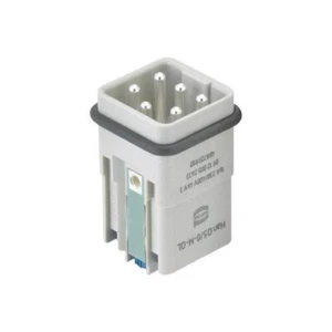 10 Pack of Harting Q5/0-M-QL 1.5mm Heavy Duty Power Connectors 09120052634 - Picture 1 of 2
