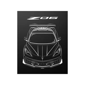 Chevrolet Corvette C8 Z06 2023-2024 Poster - Picture 1 of 22