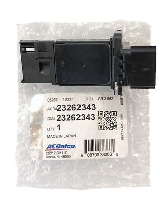 New OEM GM ACDelco Mass Air Flow Sensor Module MAF 23262343  New In OEM Package - Image 1 of 2