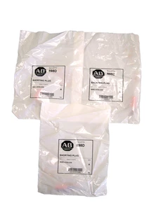 Lot (3) Allen-Bradley 898D-418U-DM Shorting Plug Ser A NEW L13 - Picture 1 of 4