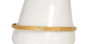Pulsera de oro 14K, apertura de 8"" - Imagen 1 de 7