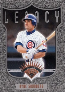 Ryne Sandberg 1997 Leaf Legacy #196 Chicago Cubs HOF - Picture 1 of 2