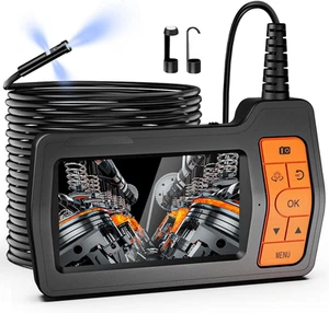 TURNRISE 1080P Inspection Camera with Light: 50FT Semi-Rigid Cable Endoscope ... - Picture 1 of 12