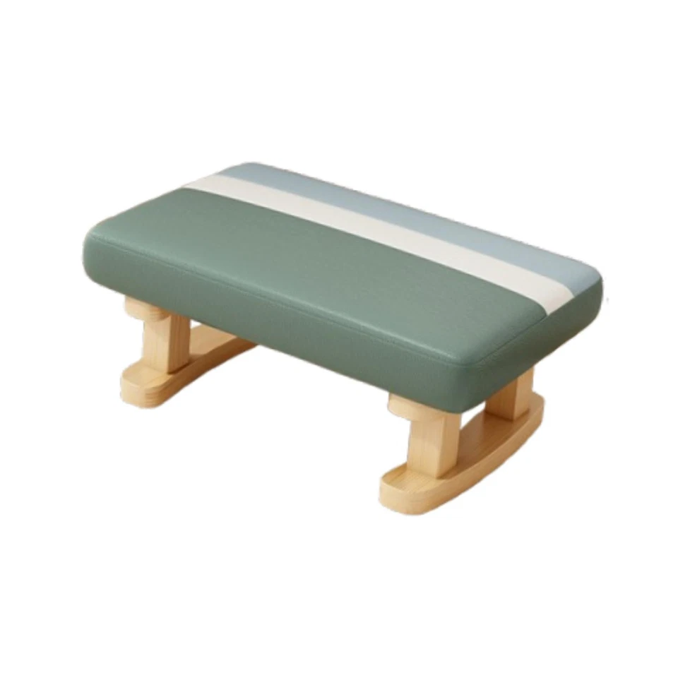 Rectangle Step Stool Small Stool Small Ottoman for Household Bedroom Office - Image 1 of 1
