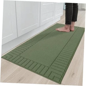 -Kitchen-Rugs-Non Slip-Kitchen-Mats-for-Floor Machine Washable Kitchen Rugs - Picture 1 of 7