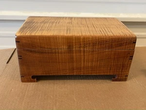 Roy Tsumoto Wooden Box No Tray Large Box See Description - Picture 1 of 24