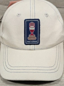 The Ashes Lord's MCC Series England 2008 Cricket Cap Beige Adult Adjustable - Picture 1 of 12