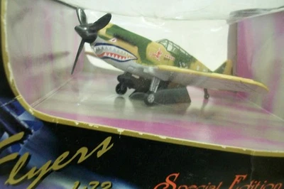 1:72 Flyers P-51D Mustang Die-Cast by Maisto NEW IN BOX RARE Special Addition  - Image 1 of 2