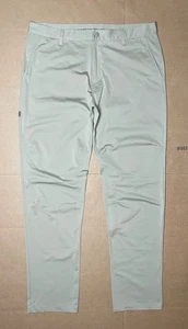 Rhone Men’s 36x33 Beige Chino Commuter Performance Slim 5 Pocket Pants - Picture 1 of 4