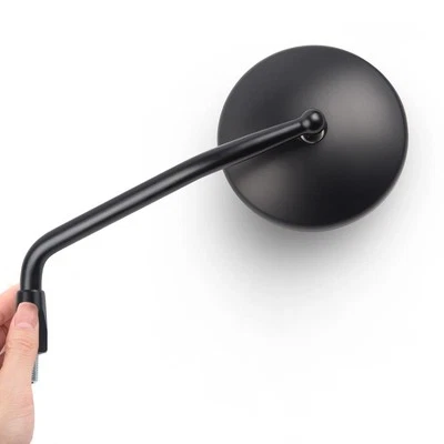 Eclipse Black Side Mirrors for TRIUMPH Legend TT Adventurer bolt-on 10mm - Image 1 of 4