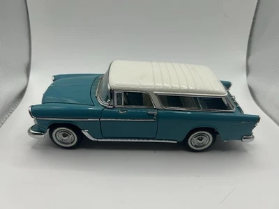 Chevrolet Nomad Station Wagon Regal Turquesa 1955 Danbury como nuevo escala 1:24 Foto 1 de 4