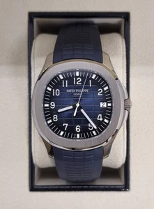Patek Philippe Aquanaut 5168G, Blue Dial, New, Unworn With Box & Papers - Picture 1 of 6