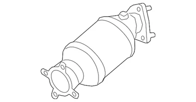 Convertidor catalítico original Audi 4M0-254-252-SX Foto 1 de 2