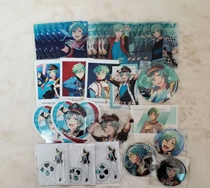 Ensemble Stars Tatsumi Kazehaya Card Badge set supporto acrilico ALCALOID Giappone - Foto 1 di 1