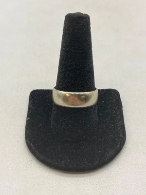 Обручальное кольцо из белого золота 14 карат размер 12–6,64 г - Изображение 1 из 4