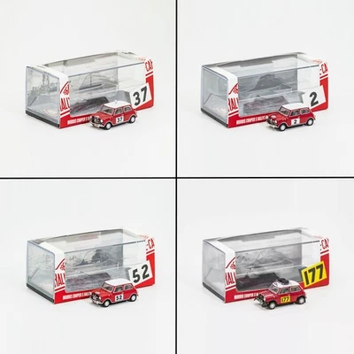 GCD 1:64 Model Car Mini Cooper Morri Rallye Automobile Monte-Carlo Metal Vehicle - Image 1 of 4