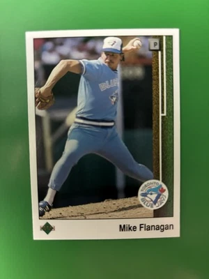 1989 Upper Deck Mike Flanagan Toronto Blue Jays #385 - Image 1 of 2