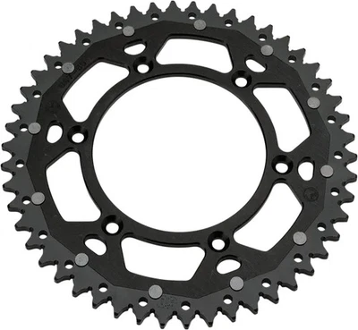 Moose Black 51 Tooth Rear Dual Sprocket Honda CRF250R 04-21 - Image 1 of 3