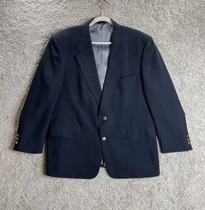 Jack Nicklaus Blazer Men 44S Tournament Series Golf Navy Blue Sport Coat Jacket - Picture 1 of 11
