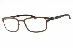 IC! Berlin DISTRICT RH0032H 121 Black/Taupe 51mm Eyeglasses New Authentic - Picture 1 of 2