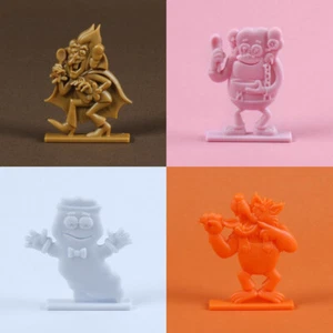 KAWS - Monsters (x4) Franken Berry Count Chocula Boo Berry Frute Brute Figures - Picture 1 of 6