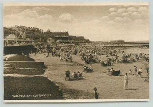Postcard Walpole Bay, Clifftonville, Kent, beach - Picture 1 of 2