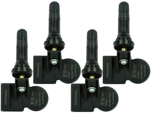 4 Tire Pressure Sensors TPMS Sensors Rubber Valve for Audi S9 (2009-2019) - Picture 1 of 6