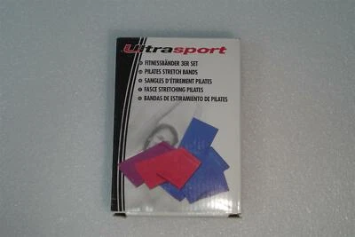 Ultrasport Therabänder Fitnessbänder 3er Set
