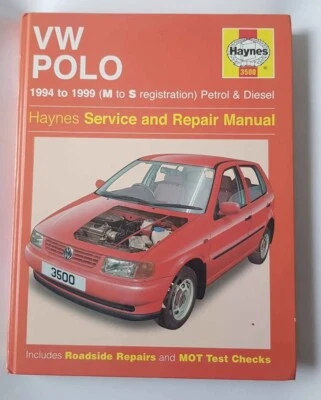 VW Polo 6N (Petrol & Diesel)  1994-1999 Haynes Workshop Manual - Image 1 of 2