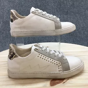 Steve Madden Shoes Womens 8 M Bianka Sneakers White Lace Up Comfort Low BIAN01S1 - Picture 1 of 19