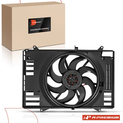 Single Radiator Fan with Shroud & Brushless Motor Assembly for Mazda CX-9 16-22 - Image 1 of 4