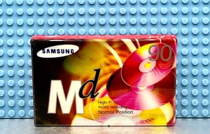 CINTA DE CASETE EN BLANCO SAMSUNG MD 90 TIPO I (1) (SELLADA) - Imagen 1 de 3