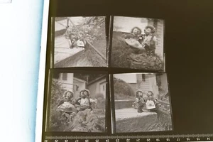 vier tolle alte Negative mit Mekki Igelfiguren - Herr und Frau Mecki  - Picture 1 of 5