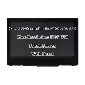 11.6 LCD Touch Screen Display Digitizer Assembly For HP Chromebook x360 11 G4 EE - Picture 1 of 5
