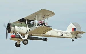 Gerahmter 4" x 6" Druck eines Fairey Schwertfisches "Stachelsack".  An Wand oder Display hängen. - Bild 1 von 4