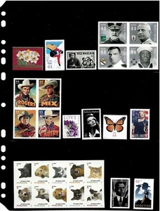 US 2010 YEAR SET MINT POSTAGE STAMP INCLUDE SHEETS 62 MNH - 4 PHOTOS - Picture 1 of 4
