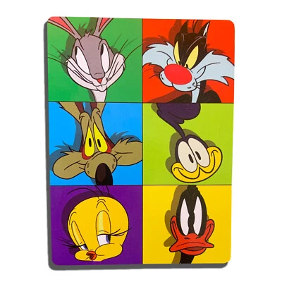 NEW Warner Bros Looney Tunes Expressive Toons Soft Plush Blanket 46" x 60'' - Image 1 of 2