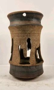 Keramik hängender Kerzenhalter (10C3) - Bild 1 von 6