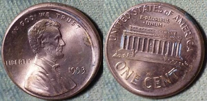 Error : Lincoln Cent 1983 Broadstruck Off Center IREC2312 - Picture 1 of 1