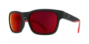 Spy Optics Hunt Sunglasses Black / Red Fade / Happy Gray Green / Red Flash - Picture 1 of 1