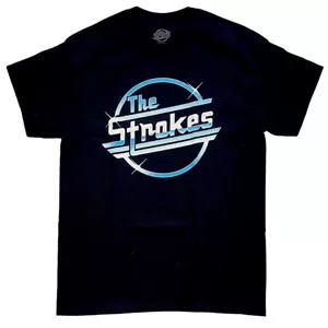 The Strokes-OG Magna Logo-Black T-shirt - Picture 1 of 1