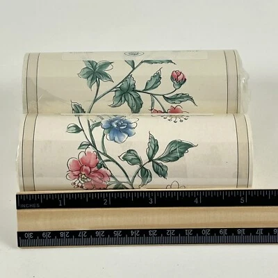 VTG Laura Ashley Home Wallpaper Border Rolls Chinuiserie Ivory - Set of 2 Sealed - Image 1 of 4