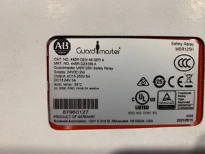NEW Allen Bradley 440R-D23166 Safety Relay 440RD23166 Guardmaster - Picture 1 of 1