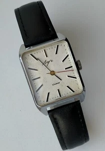 Luch 2209 Slim Vintage Original Soviet Classic Mechanical Watch 1980s - Bild 1 von 11